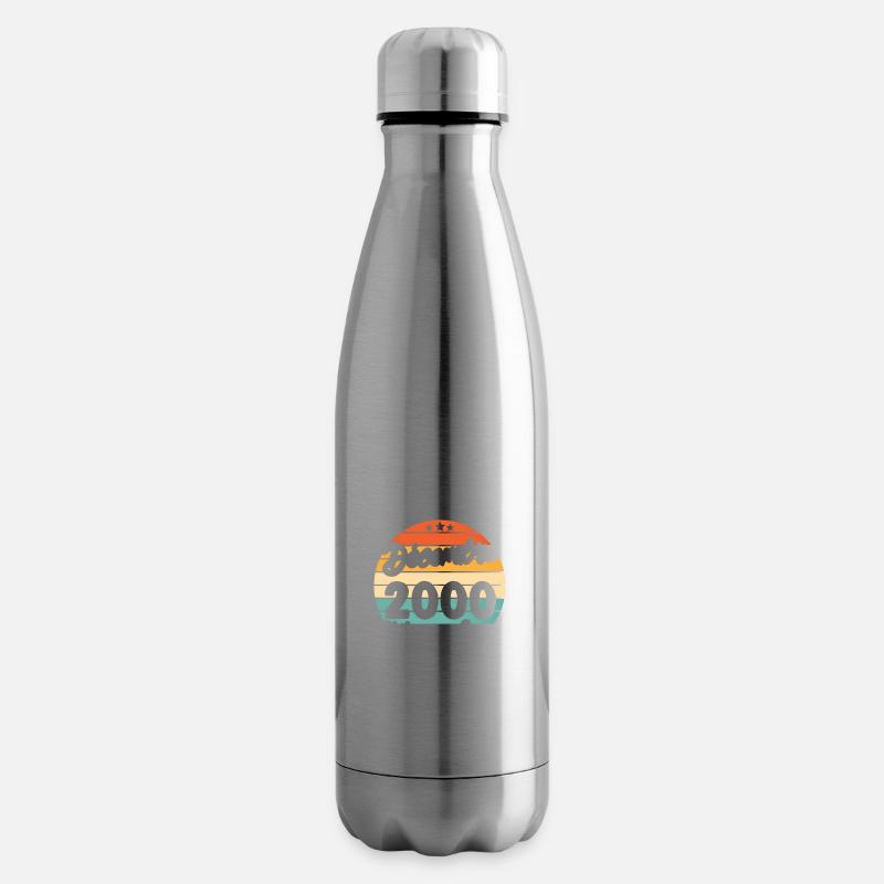 Cadeau Les légendes sont nées en Décembre 2000 - Bouteille isotherme - argent clair