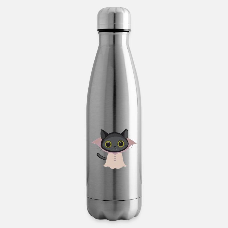 Joyeux halloween - Bouteille isotherme - argent clair