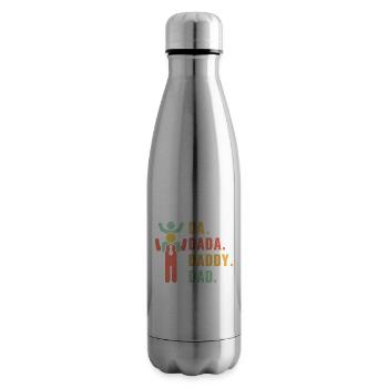 Papa Dada Papa - Isolierflasche - Lightsilver - Rechts
