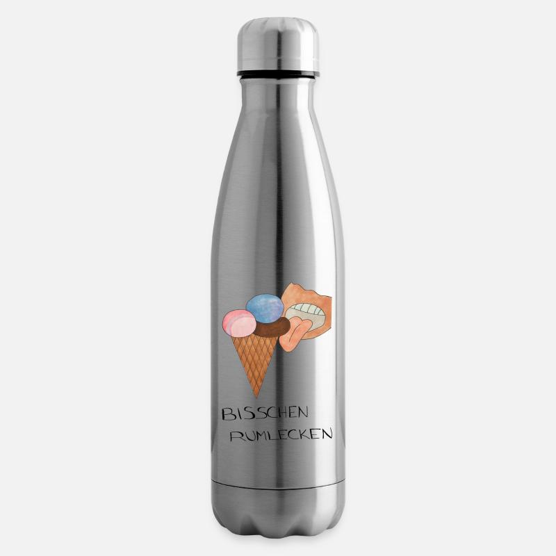 BisschenRumlecken - Isolierflasche - Lightsilver