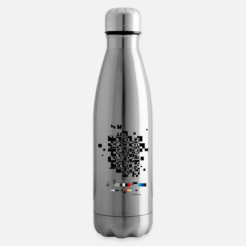 Let's Create - Insulated Water Bottle - silver