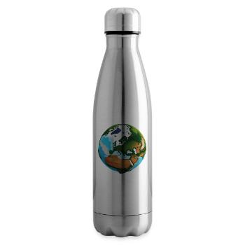PlanetEU (en anglais seulement) - Bouteille isotherme - argent clair - Droite