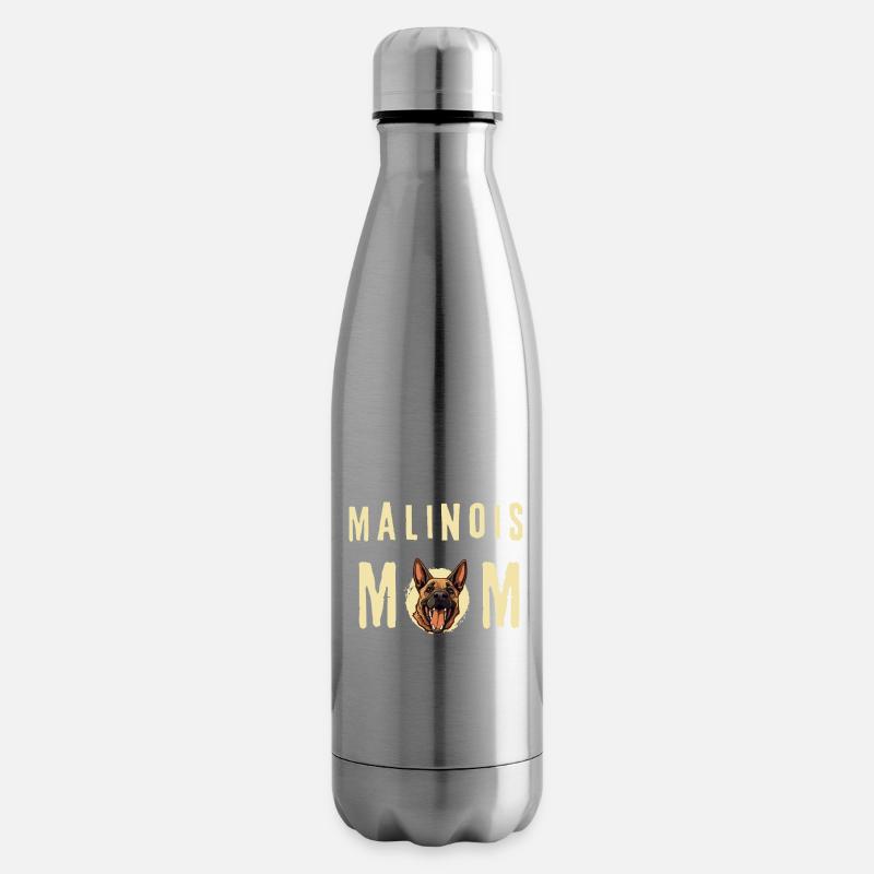 Mutter des Belgischen Schäferhundes - Isolierflasche - Lightsilver
