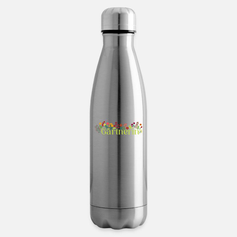 Gärtnerin - Isolierflasche - Lightsilver