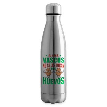 Die Basken rühren ihre Eier nicht an - Isolierflasche - Lightsilver - Rechts