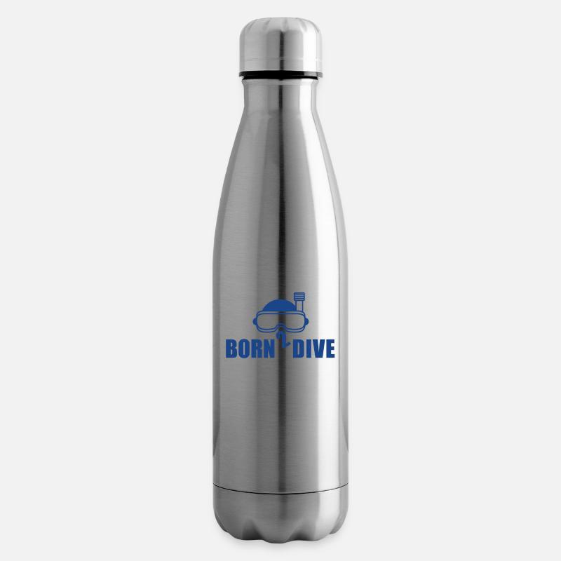 Taucher - Isolierflasche - Lightsilver