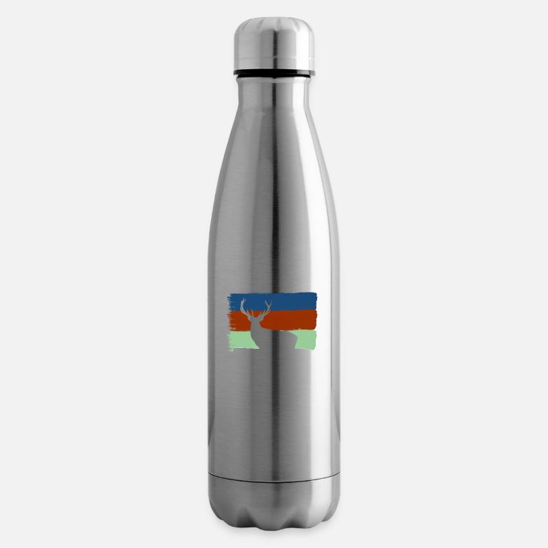 Wildtier - Isolierflasche - Lightsilver