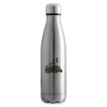 Schlafender Büffel - Isolierflasche - Lightsilver - Rechts