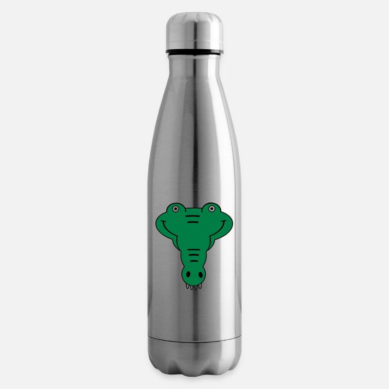 alligator - Bouteille isotherme - argent clair