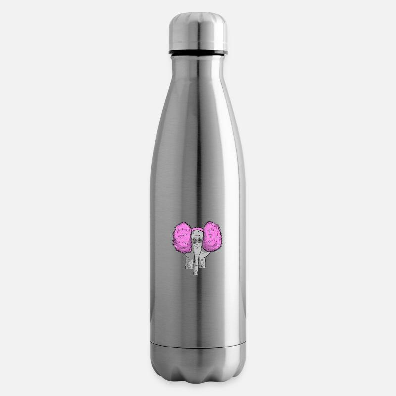 Elefant - Isolierflasche - Lightsilver