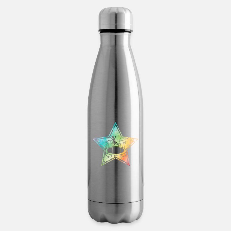Trampoline - Bouteille isotherme - argent clair