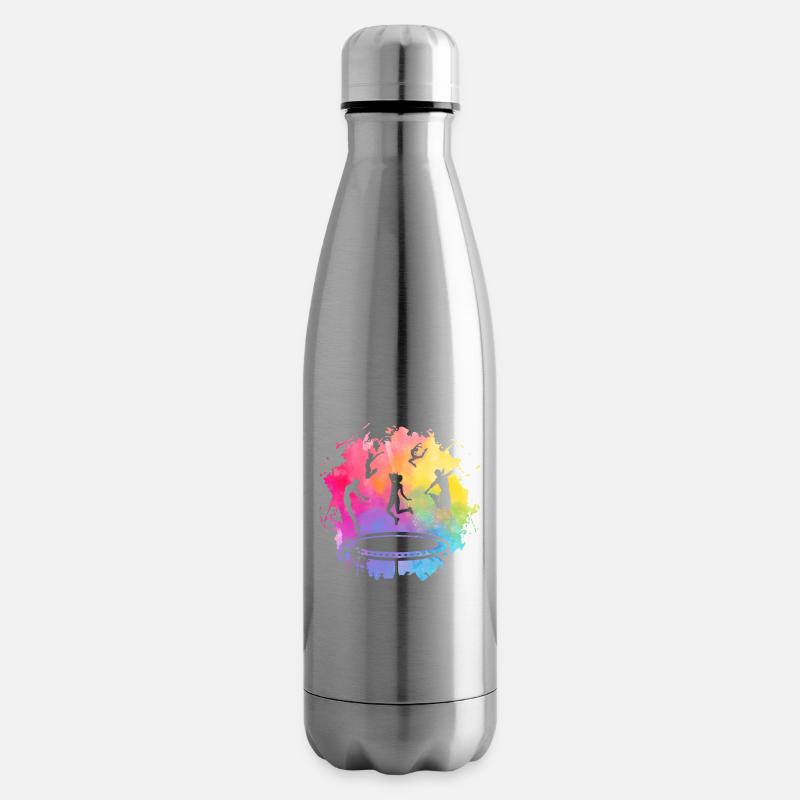 Trampolin - Isolierflasche - Lightsilver