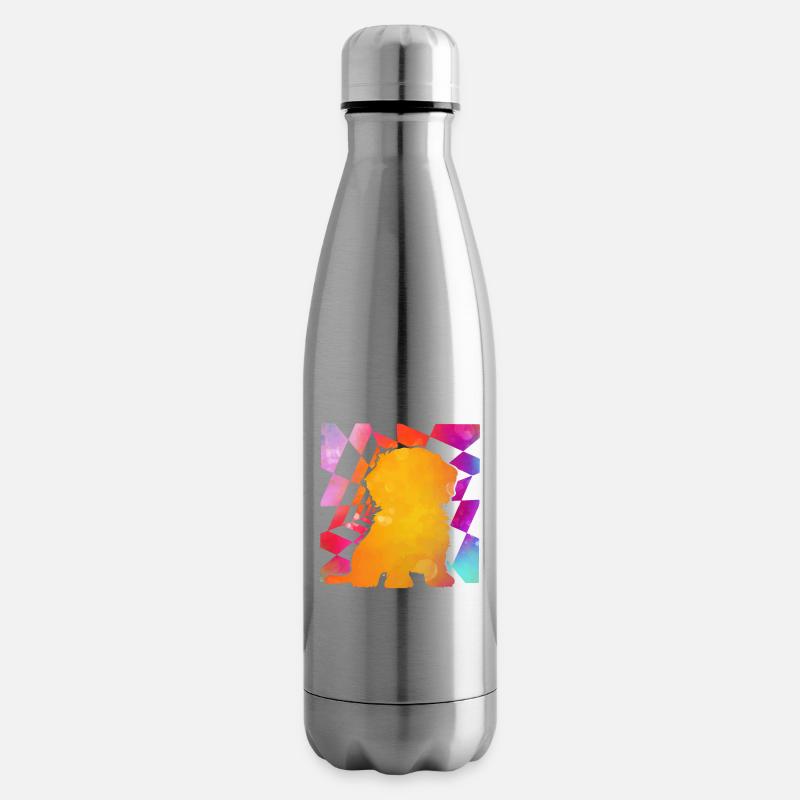 Havaneser Retro - Isolierflasche - Lightsilver