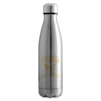 Ich liebe Wale einfach verdammt noch mal - Isolierflasche - Lightsilver - Rechts