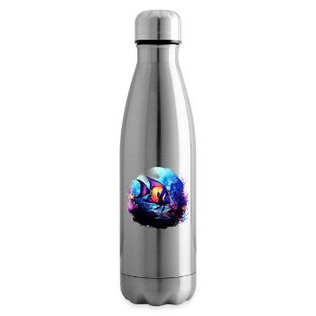 Angelfish - Bouteille isotherme - argent clair - Droite