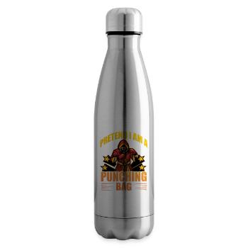 Tu so, als wäre ich ein Boxsack - Isolierflasche - Lightsilver - Rechts