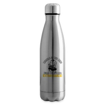 Extravagance de lutte sumo sur le ring - Bouteille isotherme - argent clair - Droite