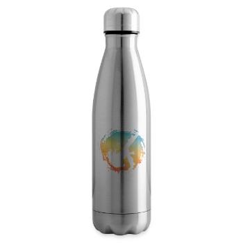 Capoeira - Bouteille isotherme - argent clair - Droite
