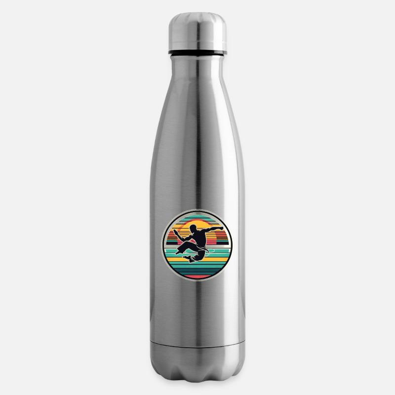 Capoeira - Bouteille isotherme - argent clair