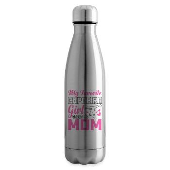 Mein Lieblings-Capoeira-Mädchen nennt mich Mama - Isolierflasche - Lightsilver - Rechts