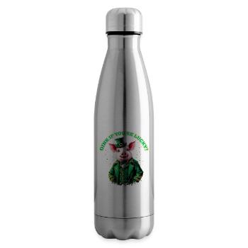 Oink, du hast Glück - Isolierflasche - Lightsilver - Rechts