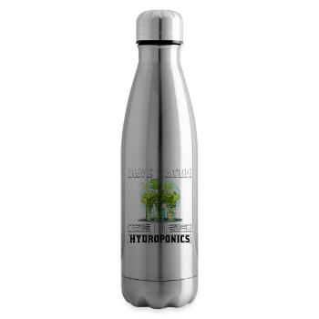Save Water do Hydroponics - Insulated Water Bottle - silver - Right