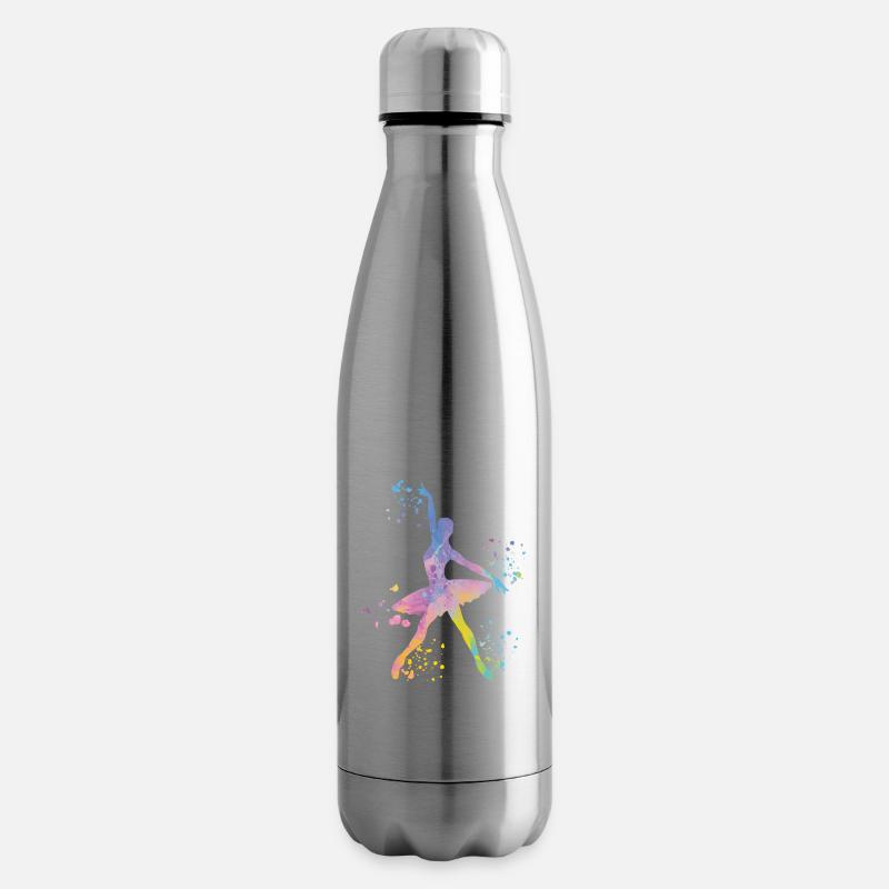 Ballet Danseuse Colorsplash Ballerina - Bouteille isotherme - argent clair