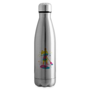 Stand Up Paddling Stand Up Board Sup - Isolierflasche - Lightsilver - Rechts