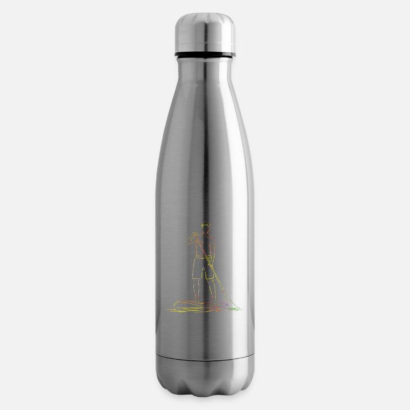 Stand Up Paddling Stand Up Board Sup - Isolierflasche - Lightsilver