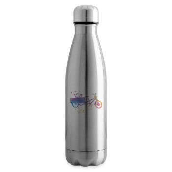 Heavy Duty Bike Cargo Bike Cargo Bike Cargo Bike - Insulated Water Bottle - silver - Right