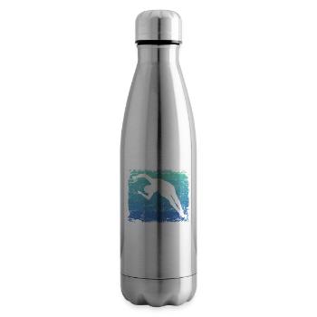 Diving, Artistic Jumping, Synchronized Diving - Insulated Water Bottle - silver - Right