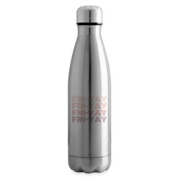 Fri Yay Teachers School Weekend Vibes - Isolierflasche - Lightsilver - Rechts
