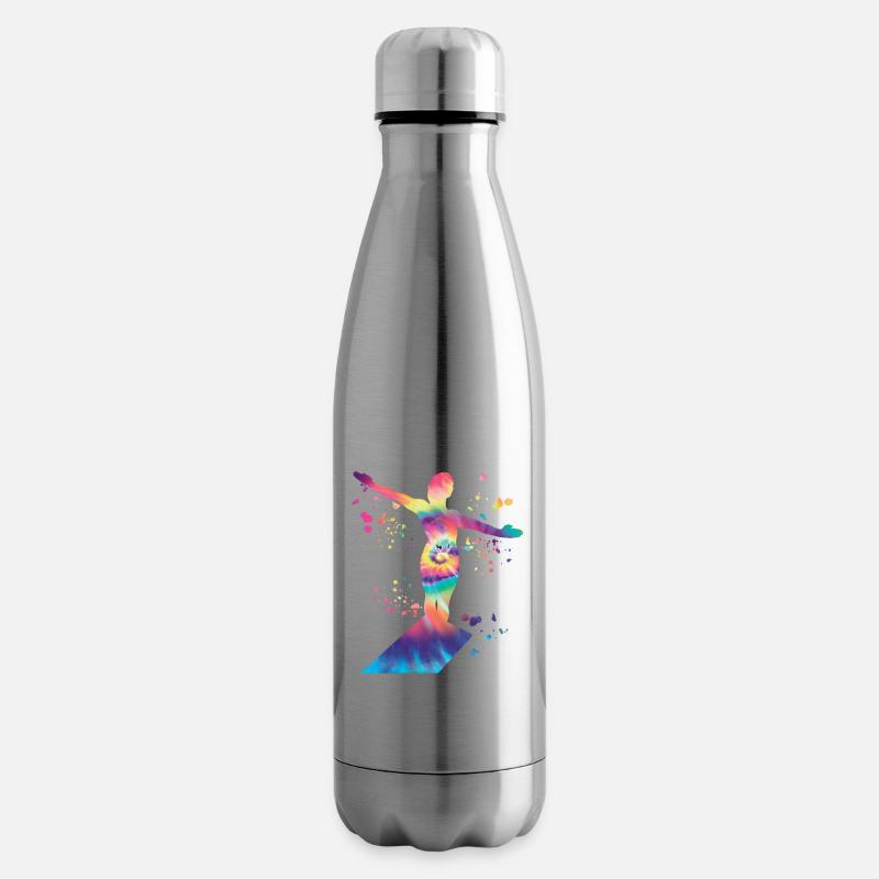 Turmspringen Synchronspringen Kunstspringen - Isolierflasche - Lightsilver