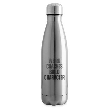 Weird Coaches Make Up Character Coach - Insulated Water Bottle - silver - Right