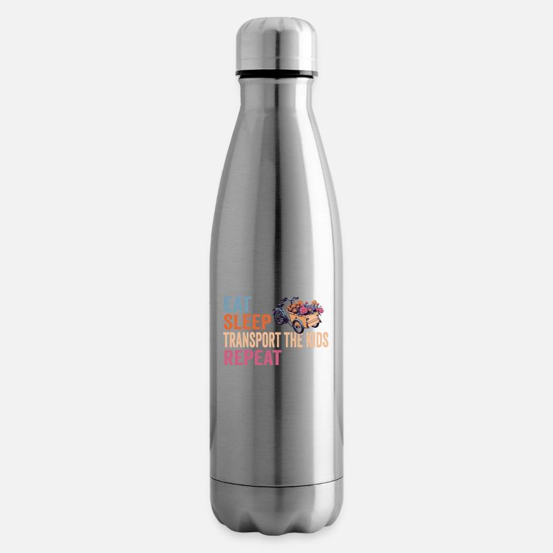 Eat Sleep Repeat Cargo Cargobike - Isolierflasche - Lightsilver