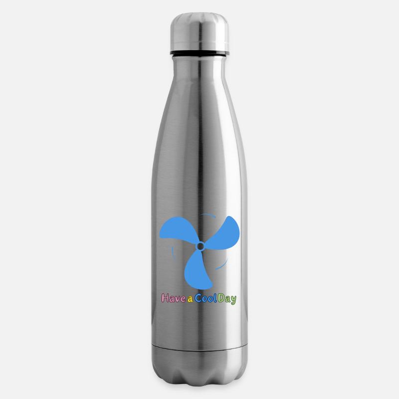 Einen kühlen Tag - Isolierflasche - Lightsilver