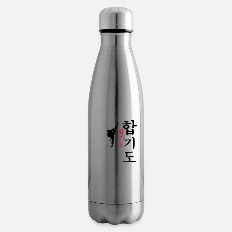 Hapkido Kick - Isolierflasche - Lightsilver