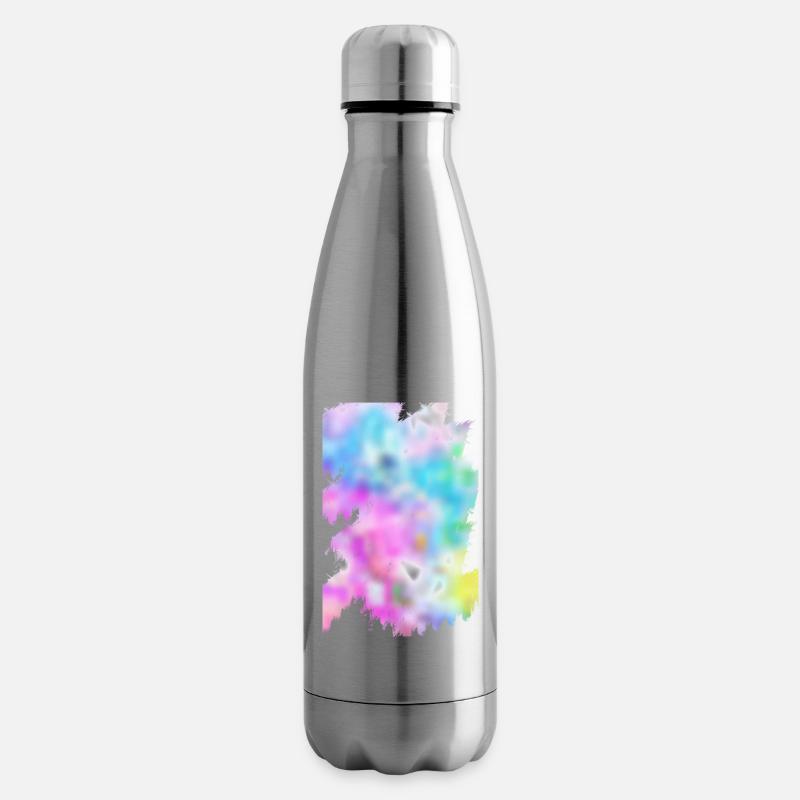 Couleurs - Bouteille isotherme - argent clair