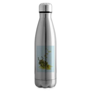 Hey Mister Kröte - Isolierflasche - Lightsilver - Rechts