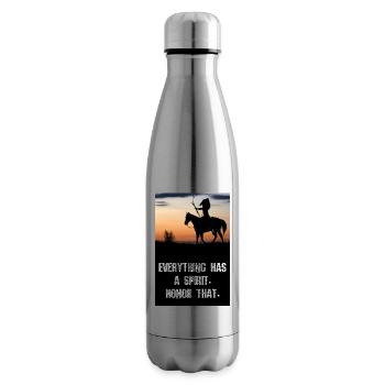 Weisheit der amerikanischen Ureinwohner - Isolierflasche - Lightsilver - Rechts