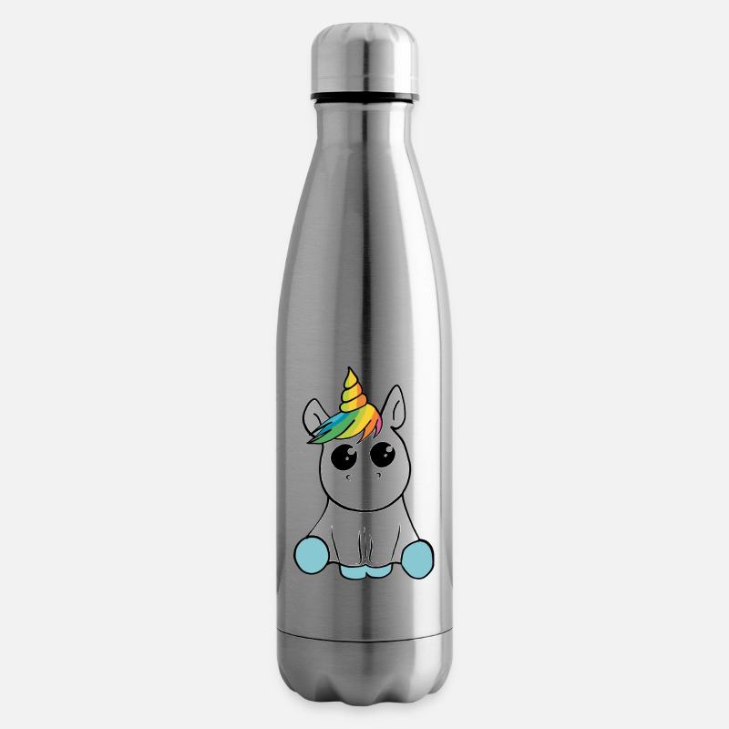 Einhorn - Isolierflasche - Lightsilver