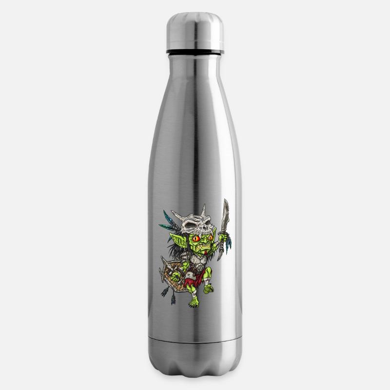 GUERRIER GOBELIN - Bouteille isotherme - argent clair