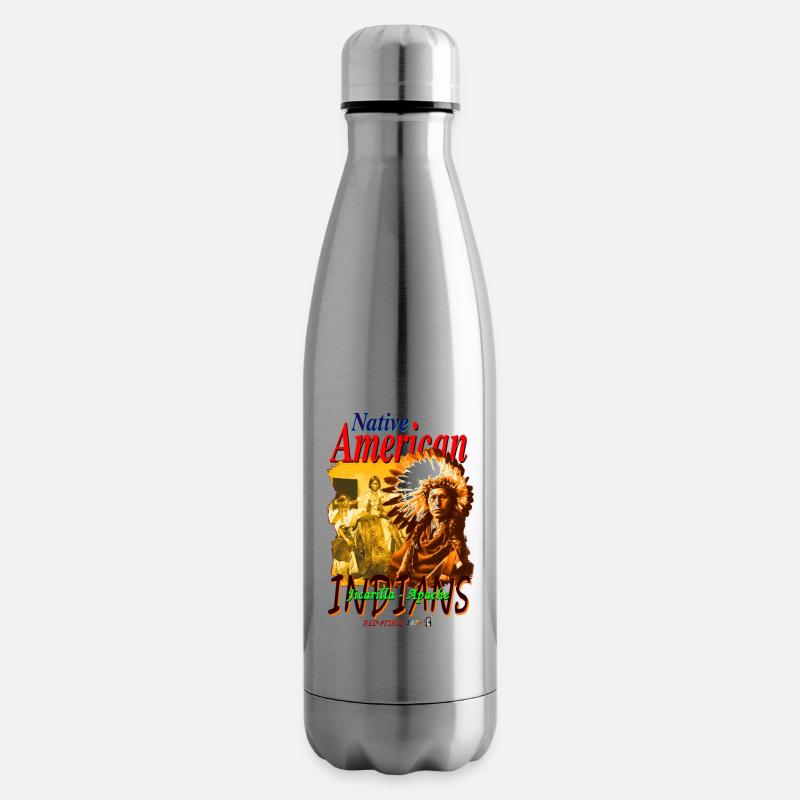 Native American INDIANS 3 - Isolierflasche - Lightsilver