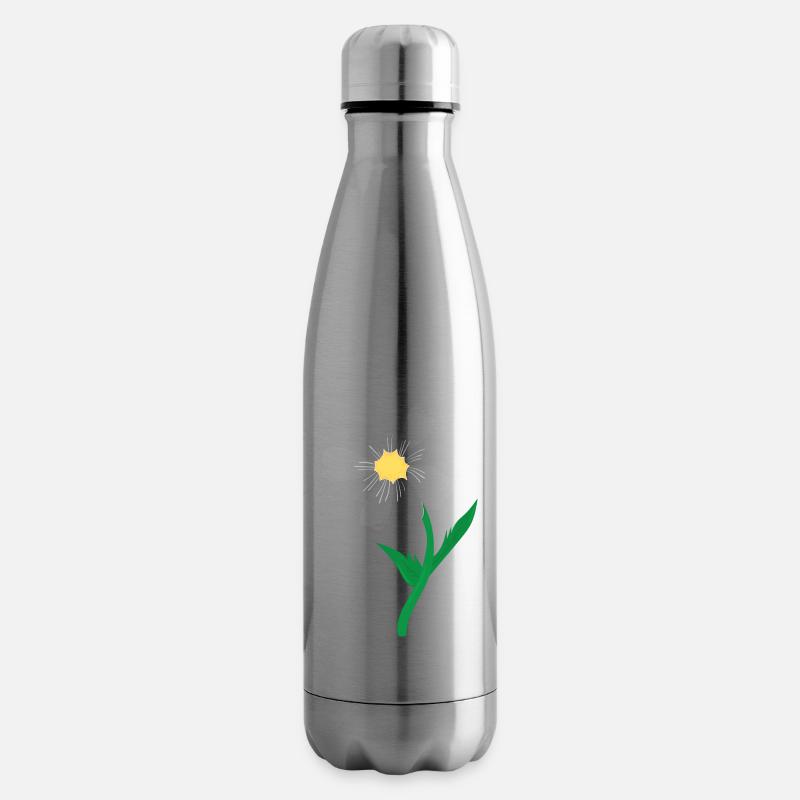 Gänseblümchen - Isolierflasche - Lightsilver