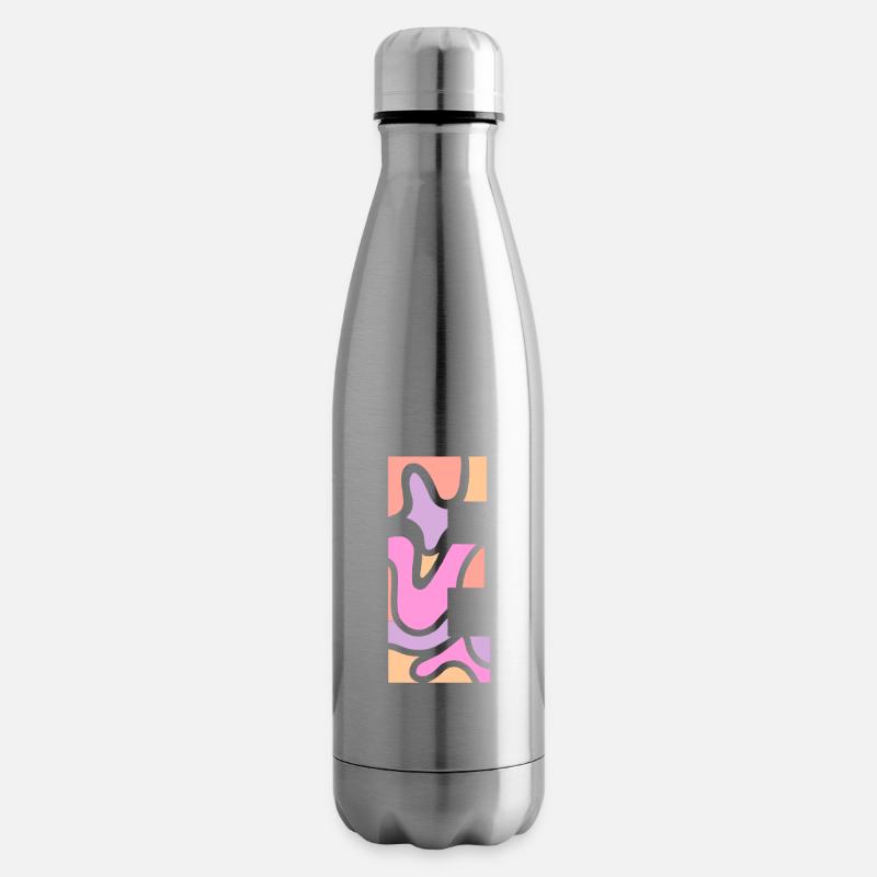 letter E - Isolierflasche - Lightsilver