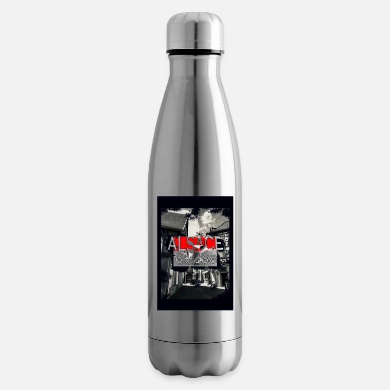Alsace Old Style - Insulated Water Bottle - silver