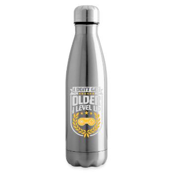 get older level up - Insulated Water Bottle - silver - Right