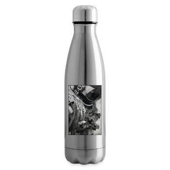 Technologie de science-fiction Astronaut Future - Bouteille isotherme - argent clair - Droite
