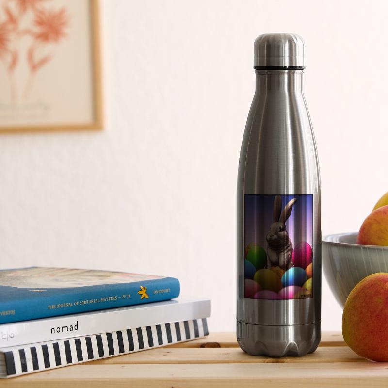 Rabbit Easter Easter Pet Easter Holiday Insulated Water Bottle