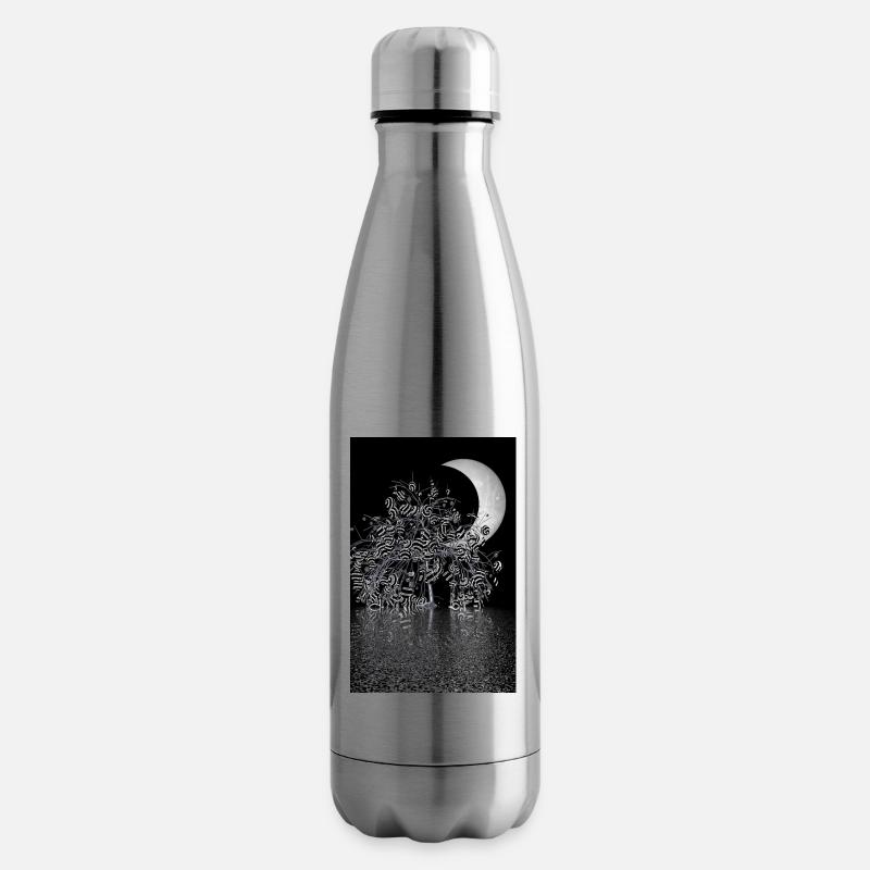 Mondschein - Isolierflasche - Lightsilver
